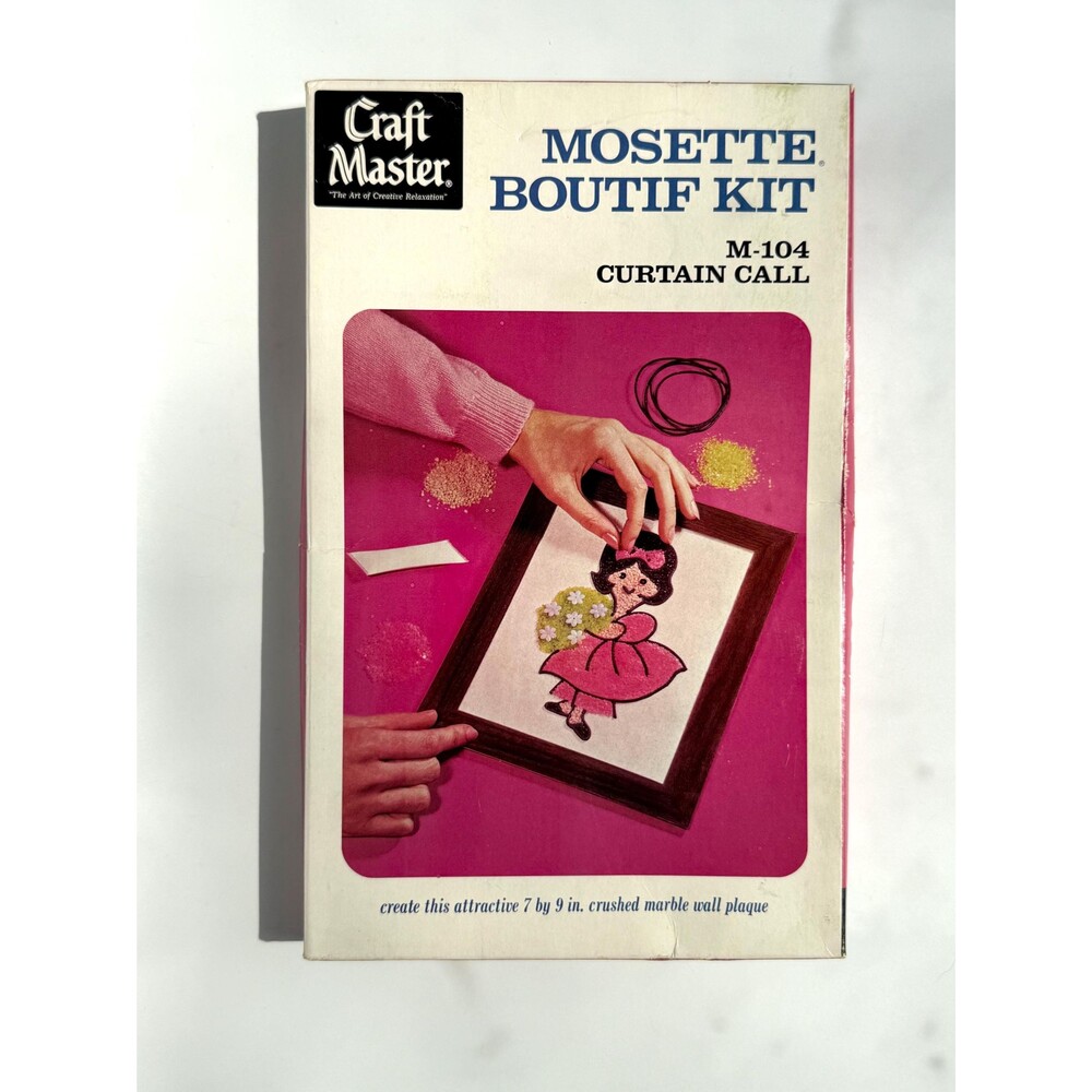 Vintage Deadstock Mosette Boutif Kit, Craft Master Kit